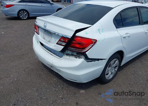 2014 Honda Civic Lx from USA, damaged, VIN 19XFB2F54EE075804